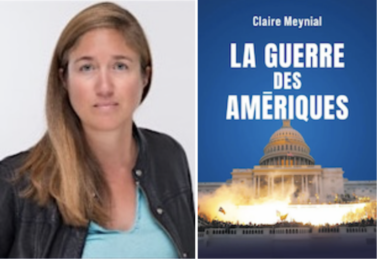 La journaliste Claire Meynial à Bonjour Book DC le 17 janvier