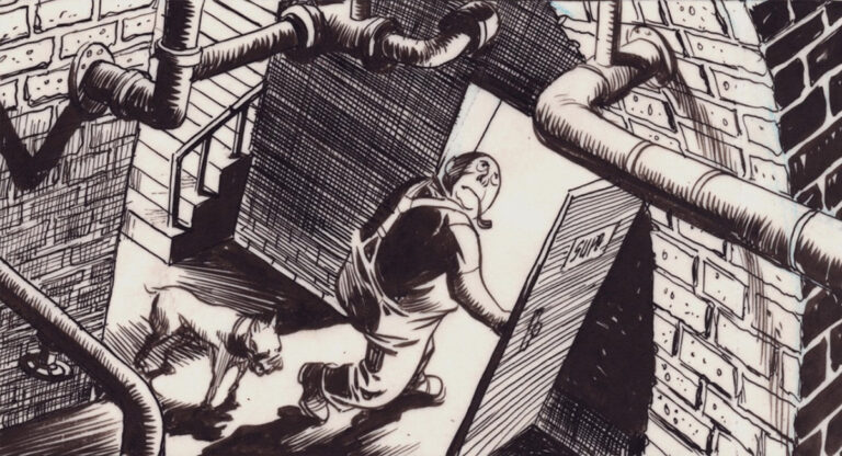 Will Eisner : Le géant du comics américain à la galerie Philippe Labaune