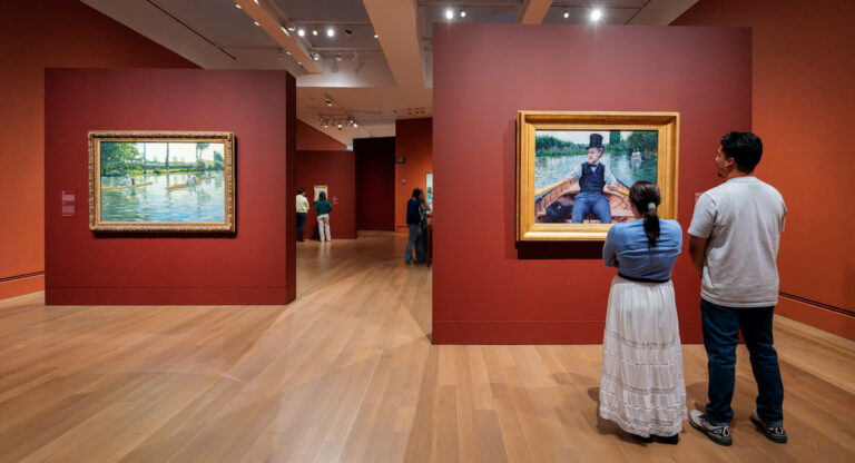 Gustave Caillebotte peint les hommes au Getty Center de Los Angeles