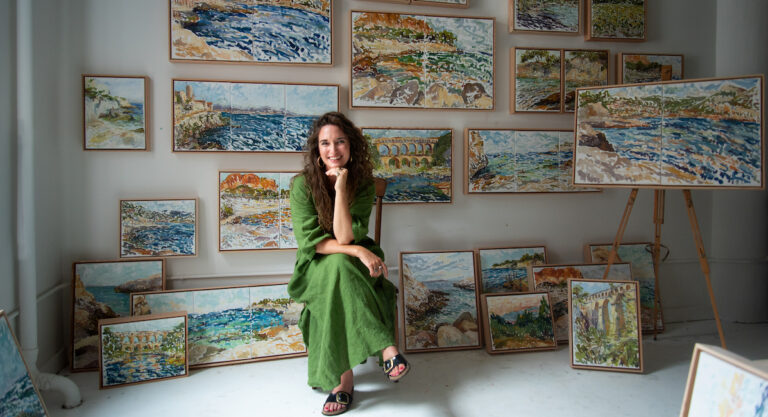 Le Sud de la France en peintures : exposition de Clare Spooner et apéro networking avec SHE