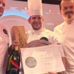 Arthur Dehaine, chef charcuterie chez Boulud, au Championnat du monde de pâté-croûte