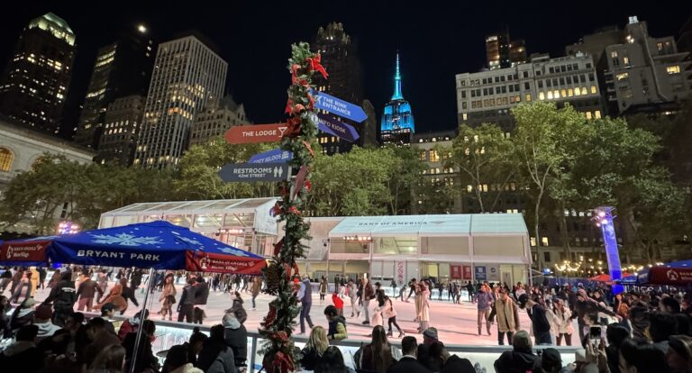 Iconiques ou cachées, les patinoires donnent un air de fête à New York