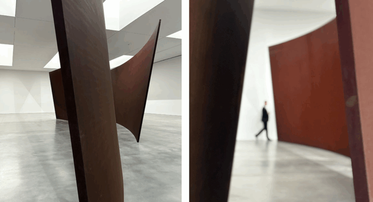 Richard Serra à la galerie Gagosian