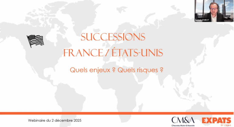 [Vidéo] Les successions franco-américaines