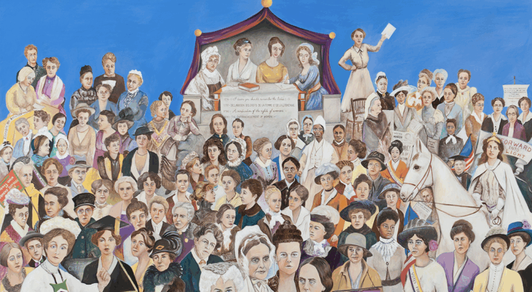 « Women leading the way », l&rsquo;exposition du  Lycée Français qui célèbre le droit de vote des femmes