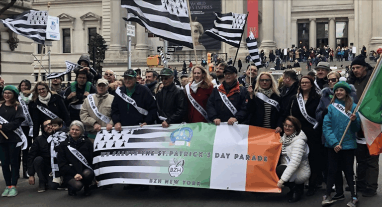 Fest-noz et parade, les Bretons de New York (et de Briec) savent fêter la Saint-Patrick !