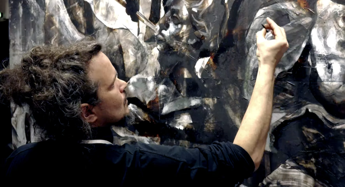 Peindre sans peinture : Sébastien Pridmore, l’artiste-alchimiste de la Napa Valley