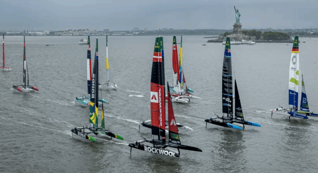 SailGP à New York : Entre collision et blessures, une saison choc pour l’équipe France