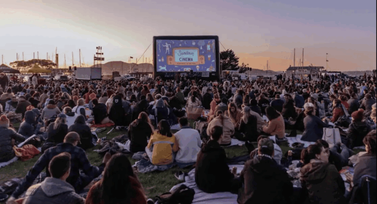 Cinéma en plein air dans la Bay Area : Le guide complet de votre été 2026