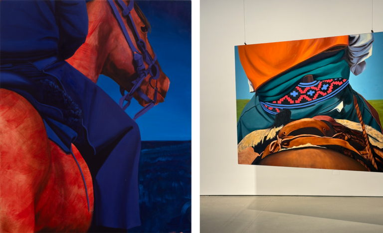 Exubérance chromatique des charros mexicains d’Ana Segovia à la galerie kurimanzutto
