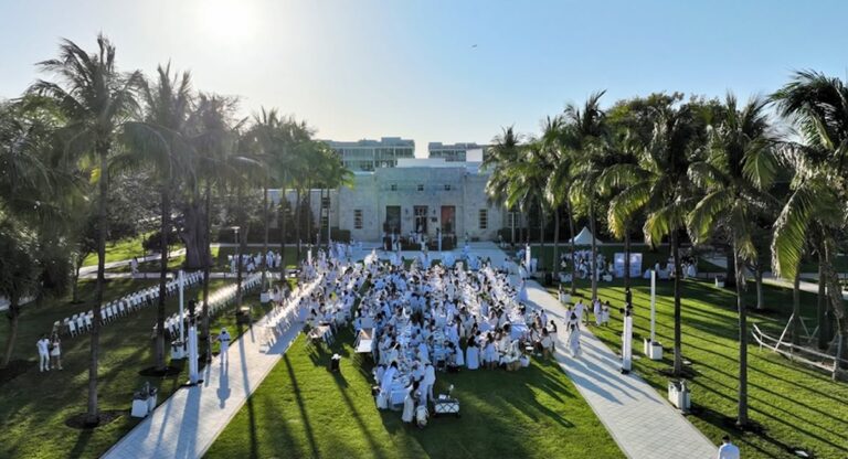 Le Dîner en Blanc s&rsquo;attable à Miami le 24 octobre