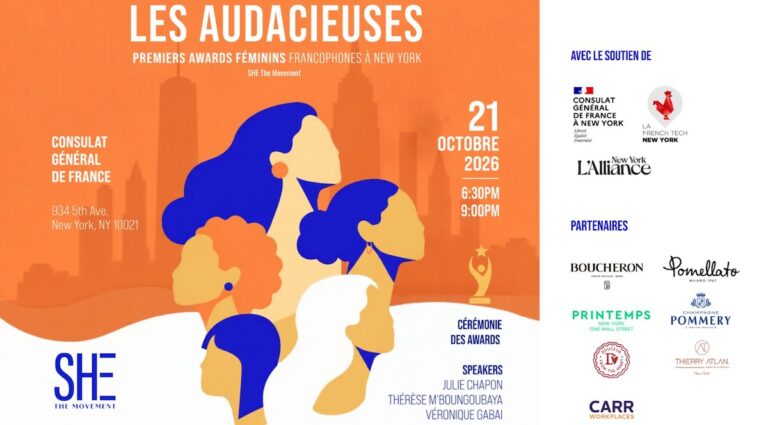 Les Audacieuses Awards, premier prix de l&rsquo;entrepreneuriat féminin au consulat le 21 octobre