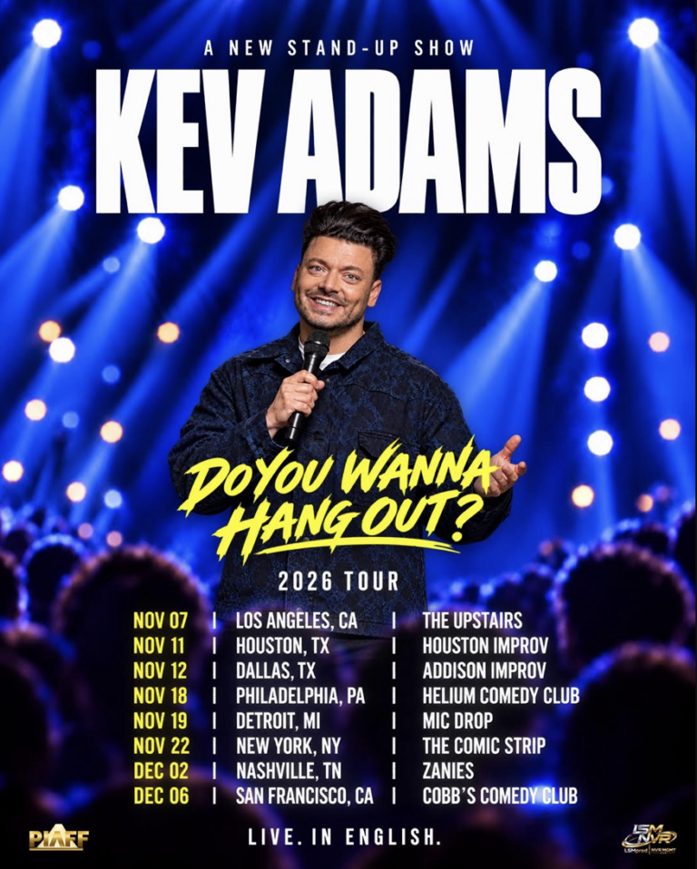 L&rsquo;humoriste Kev Adams en anglais avec « Do You Wanna Hang Out? »