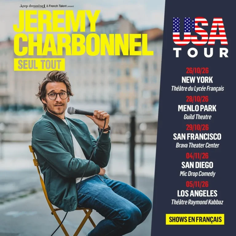 Jérémy Charbonnel en tournée aux États-Unis avec « Seul Tout »